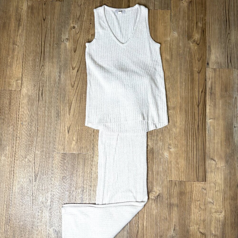 Barefoot Dreams Two-Piece Ribbed Knit Lounge Wear | Relaxed Modern Fit
